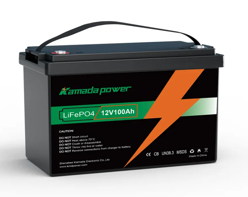 kamada power 12v 100ah lithium battery