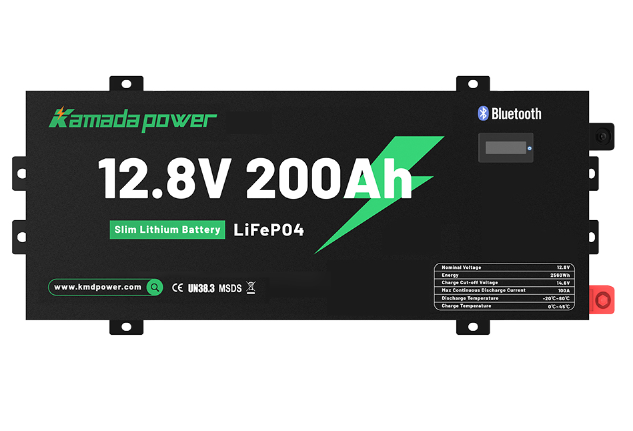 Akumulator litowy Kamada Power 12 V, 200 Ah, typu slimline